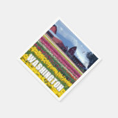 Washington Staat | Tulip Field Serviette (Ecke)