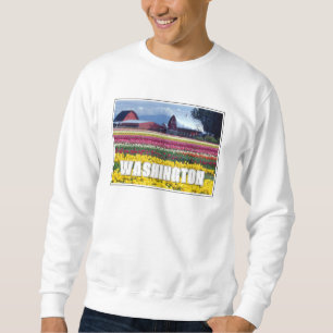 Washington Staat   Tulip Field Sweatshirt