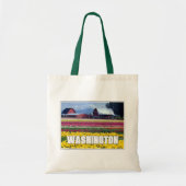 Washington Staat | Tulip Field Tragetasche (Vorne)
