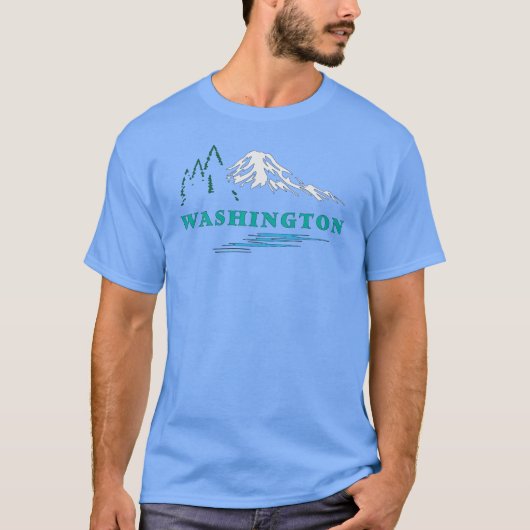 Washington Staat USA T-Shirt (Vorderseite)