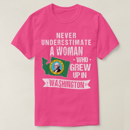 Washington Staat Zuhause T-Shirt (Design vorne)