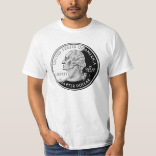 Washington-Staats-Viertel-T - Shirt