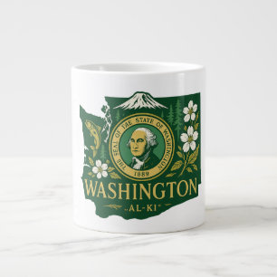Washington Staatsstolz Jumbo-Tasse