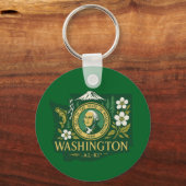 Washington Staatsstolz Schlüsselanhänger (Vorderseite)