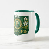 Washington Staatsstolz Tasse (VorderseiteRechts)