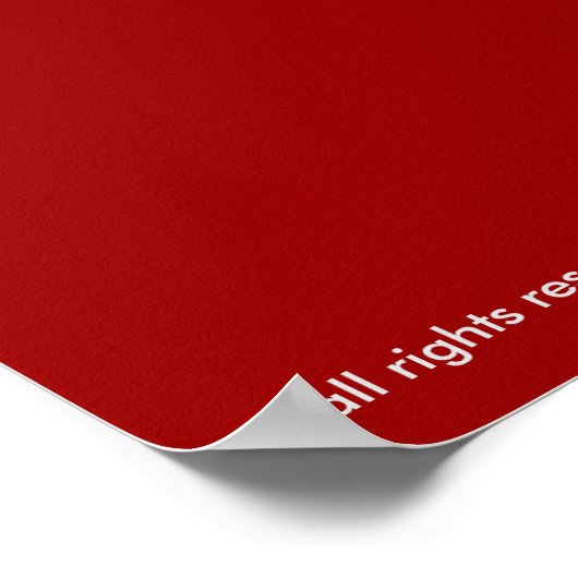 Washington "Start Over" Print Poster (Ecke)