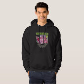 Washington State Design-Blume Hoodie (Vorne ganz)