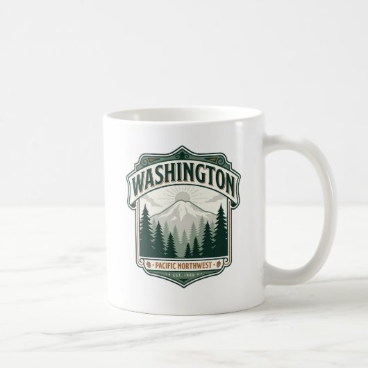 Washington State Erbstück-Tasse Kaffeetasse (Rechts)