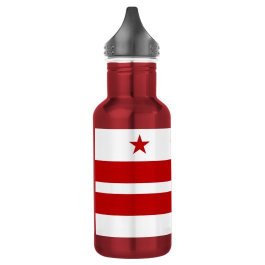Washington State Flag Liberty Flasche Trinkflasche (Links)