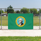 Washington State Flagge Banner (InSitu)