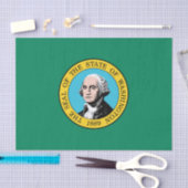 Washington State Flagge Seidenpapier (Handwerk)