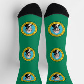 Washington State Flagge Socken (Oben)