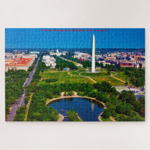 Washington State Hauptstadt DC. Weihnachtsgrüße Puzzle
