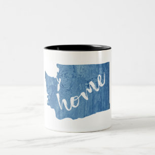 Washington State Home Holzmaserung Zweifarbige Tasse