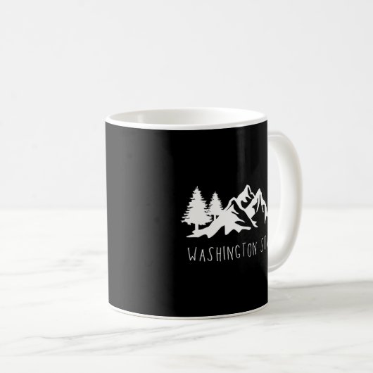 Washington State Kaffeetasse (VorderseiteRechts)