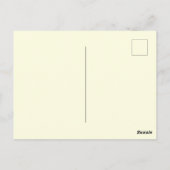 Washington State Map Vintage Postcard Postkarte (Rückseite)