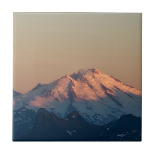 Washington State, North Cascades. Mount Baker Fliese (Vorderseite)
