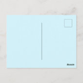 Washington State Postkarte (Rückseite)