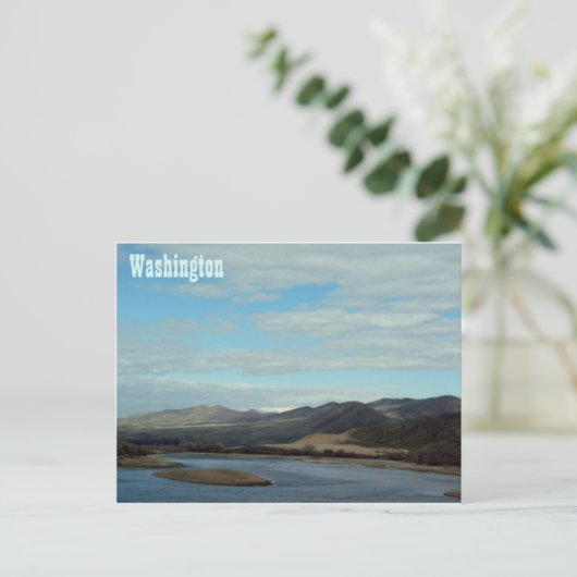 Washington State Postkarte (Stehend Vorderseite)