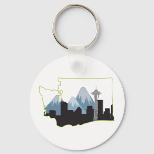 Washington State Schlüsselanhänger
