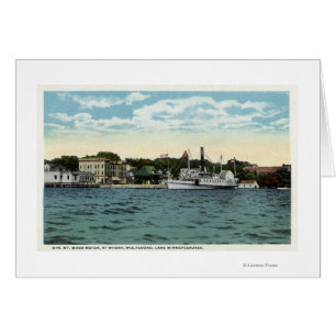 Washington Steamer bei Wolfeboro Wharf