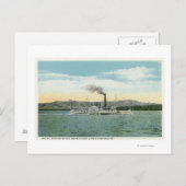 Washington Steamer, Ossipee Range View Postkarte (Vorne/Hinten)