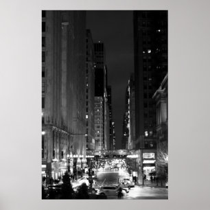 Washington-Straße - Chicago, IL Poster