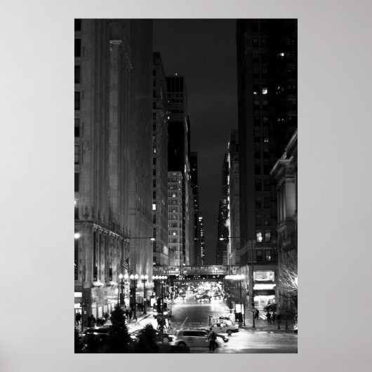 Washington Street, Chicago, IL Poster (Vorne)