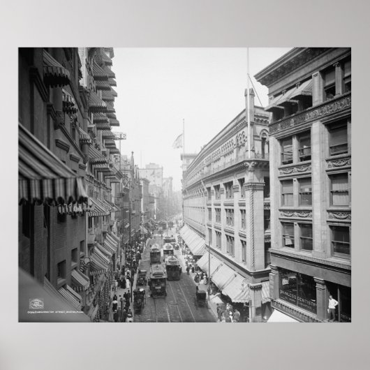 Washington Street Poster (Vorne)