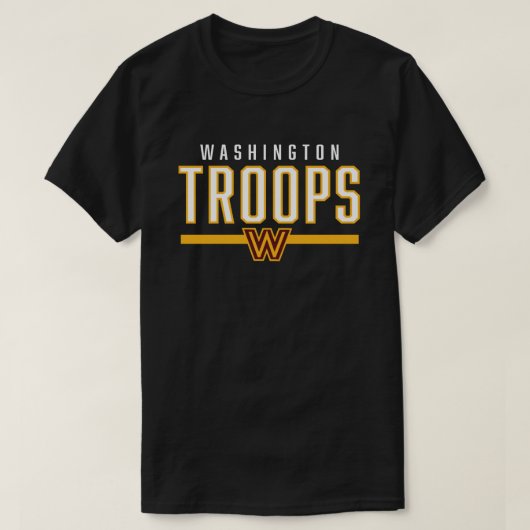 Washington Troops D.C. Football T-Shirt (Design vorne)