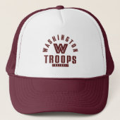 Washington Troops Trucker Hat Truckerkappe (Vorderseite)