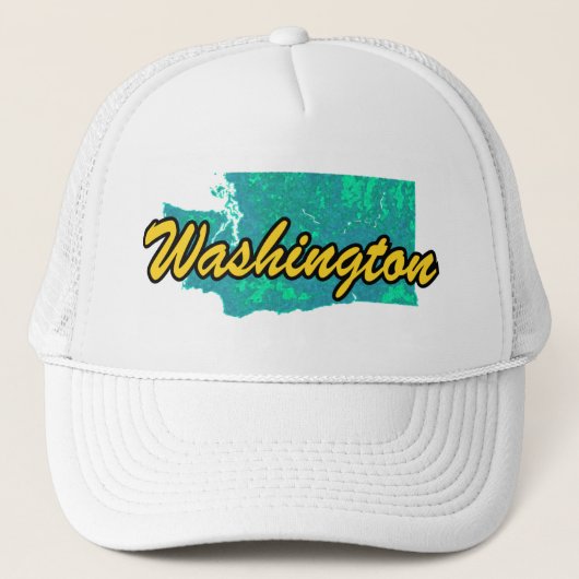 Washington Truckerkappe (Vorderseite)