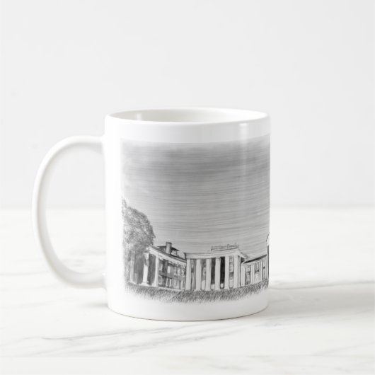 Washington u. Lee Kaffeetasse (Links)