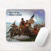 Washington überquert das Delaware Fine Art Mousepad (Mit Mouse)