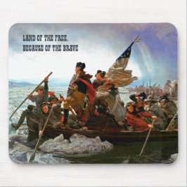 Washington überquert das Delaware Fine Art Mousepad
