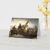 Washington überquert das Delaware Karte (Gelbe Blume)