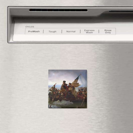 Washington überquert das Delaware Magnet (In Situ (Geschirrspüler))