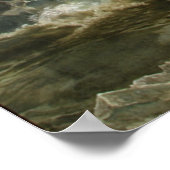 Washington überquert das Delaware Poster (Ecke)