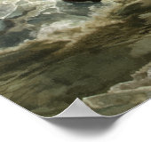 Washington überquert das Delaware Poster (Ecke)