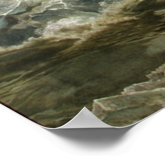 Washington überquert das Delaware Poster (Ecke)