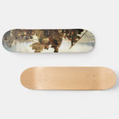 Washington überquert das Delaware Skateboard (Horizontal)