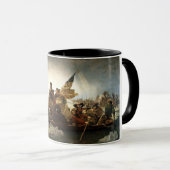 Washington überquert das Delaware Tasse (VorderseiteRechts)