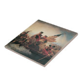 Washington überquert Delaware durch Emanuel Leutze Fliese (Seite)