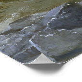 Washington überquert Delaware durch Emanuel Leutze Poster (Ecke)