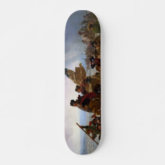 Washington überquert Delaware durch Emanuel Leutze Skateboard