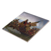 Washington überquert den Delaware Fliese (Seite)