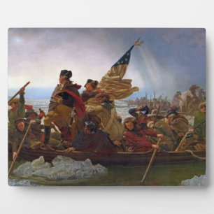 Washington überquert den Delaware Fotoplatte