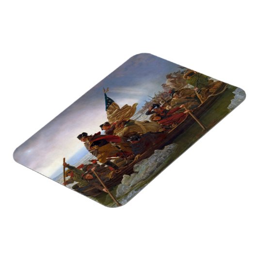 Washington überquert den Delaware Magnet (Linke Seite)