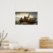 Washington überquert den Delaware Poster (Küche)