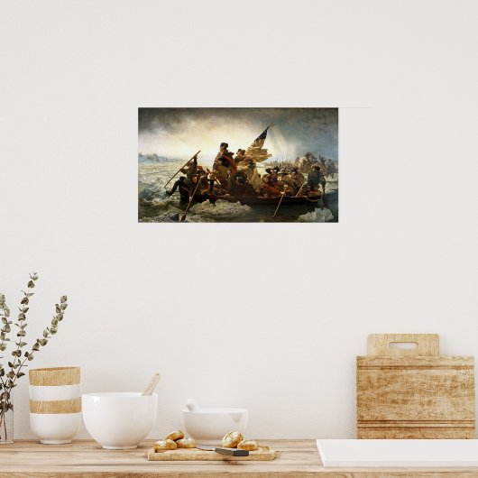Washington überquert den Delaware Poster (Küche)